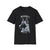 Monkey Self-Portrait Unisex Softstyle T-Shirt, Unique Graphic Tee, Animal Lover Gift, Casual Wear, Streetwear Style