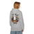 Boo Halloween Unisex Fleece Hoodie, Cozy Sweatshirt for Fall, Spooky Season Apparel, Cute Ghost Graphic Top, Autumn Gift Idea