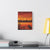 11X14 FIRE IN THE SKY CANVAS REPLICA