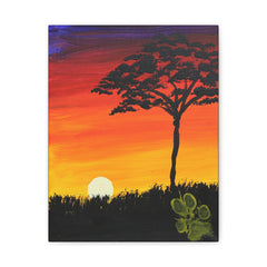 11X14 NEW SAVANNAH CANVAS REPLICA