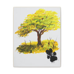 11X14 GOLDEN TREE CANVAS REPLICA