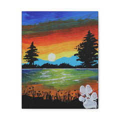 JUNE SUNSET 11X14 REPLICA CANVAS