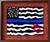 HEROES FLAG 8X10 ORIGINAL CANVAS BOARD