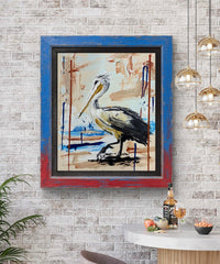SHORELINE MAJESTY 20X24 STRETCHED CANVAS ORIGINAL