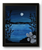 MOONLIT SCAPE 8X10 CANVAS BOARD ORIGINAL