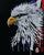 GOLDEN EAGLE 30X40" ORIGINAL CANVAS