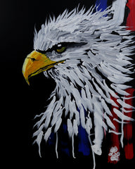 GOLDEN EAGLE 11X14 REPLICA STRETCHED CANVAS