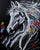 FANCY HORSE 8X10 REPLICA CARD