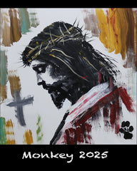 JESUS 8X10 REPLICA CARD