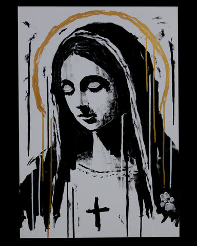 FULL OF GRACE 8X10 REPLICA CARD