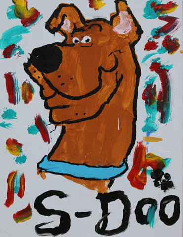 SCOOBY DOO 8X10 REPLICA CARD
