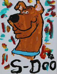 SCOOBY DOO 8X10 REPLICA CARD