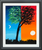 HALF &HALF SCENE 5X7 ORIGINAL CANVAS BOARD