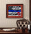 HEROES FLAG 8X10 ORIGINAL CANVAS BOARD
