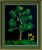MARCH HAPPY TREE 11X14 ORIGINAL STRETCHED CANVAS