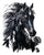 ONYX HORSE 8X10 REPLICA CARD