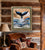 THE FLUKE DIVE 20X24 ORIGINAL STRETCHED CANVAS