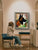 MONKEY SELF ABSTRACT 20X24 ORIGINAL CANVAS