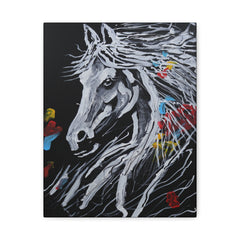 11X14 FANCY HORSE REPLICA CANVAS