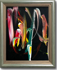 STROKES OF FREEDOM 11X14 ORIGINAL CANVAS BOARD