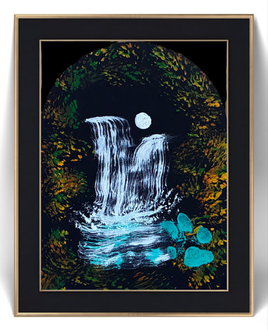 THE ARCH 9X12 ARCH FRAME ORIGINAL CANVAS