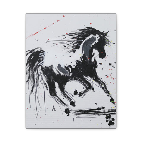 11X14 TROJAN HORSE CANVAS REPLICA