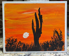 ARIZONA 8X10 ORIGINAL CANVAS BOARD