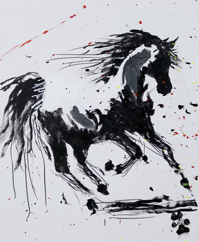 TROJAN HORSE 11X14 STRETCHED CANVAS REPLICA