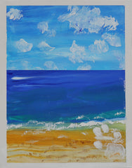 OCEANIC 11X14 ORIGINAL CANVAS BOARD