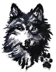THE WOLF 8X10 REPLICA CARD