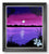 FUCHSIA SUNSET 11X14 ORIGINAL CANVAS BOARD