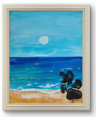 TIDES OF SERENITY 8X10 ORIGINAL CANVAS