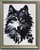 THE WOLF 11X14 STRETCHED CANVAS ORIGINAL PAINTING