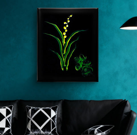 JUST BEAUTY 8X10 ORIGINAL CANVAS BOARD